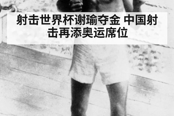 射击世界杯谢瑜夺金 中国射击再添奥运席位